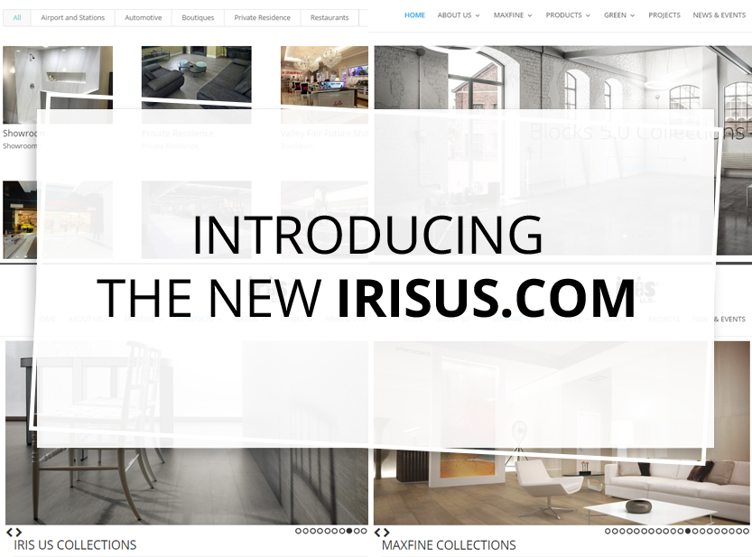 IRIS US WEBSITE – NEW SLEEK DESIGN